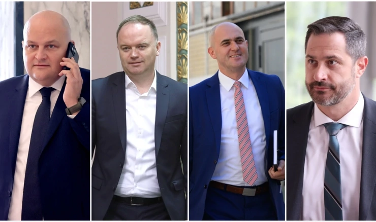 Ante Šušnjar, Ivan Šipić, Josip Dabro i Tonči Glavina