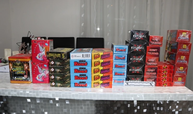 Pronađena pirotehnička sredstva