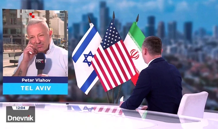 Petar Vlahov uživo iz Tel Aviva