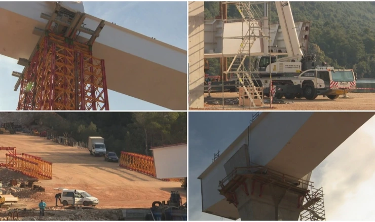 Traju radovi na Stonskom mostu