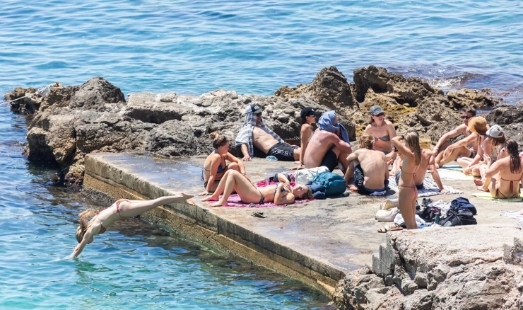 Toplinski val u Dubrovniku