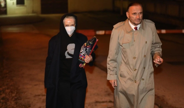 Piruška Canjuga i odvjetnik Anto Nobilo