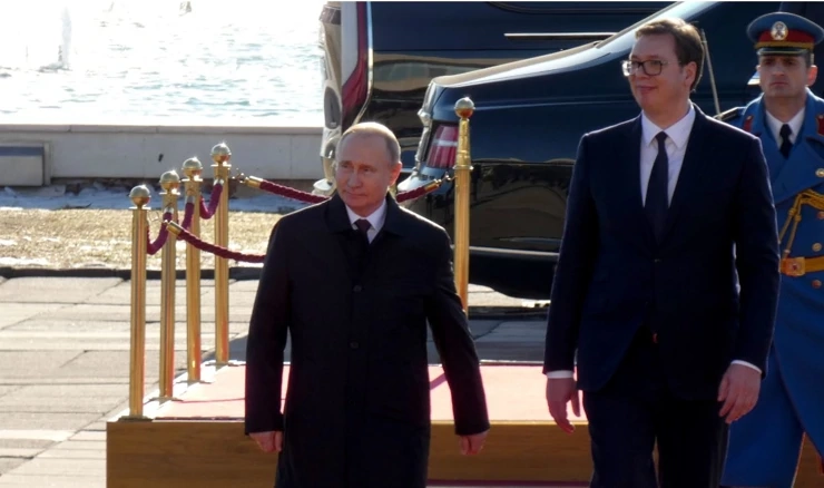 Vladimir Putin i Aleksandar Vučić, arhivska fotografija 