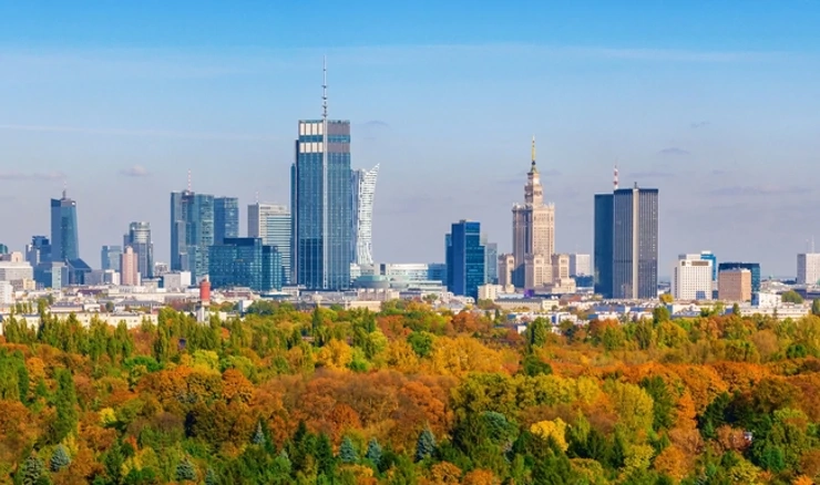Panorma Varšave