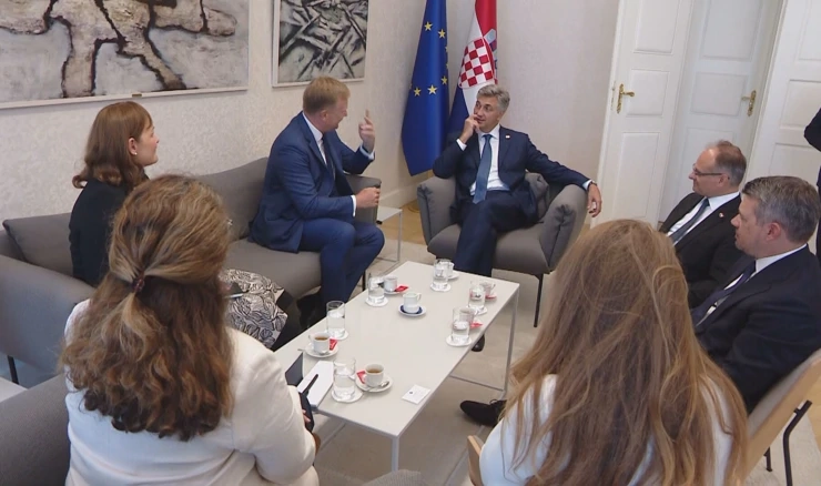  Juraj Blanar i Andrej Plenković