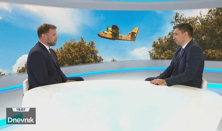 Ministar obrane Mario Banožić u Dnevniku HTV-a
