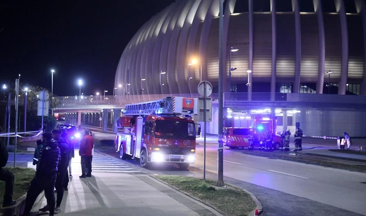 Požar u Areni Centru