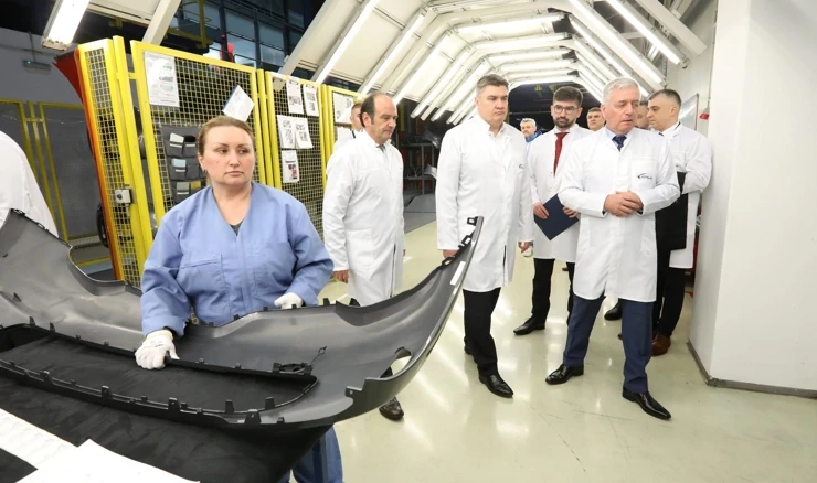 Milanović posjetio vrtku AD Plastik