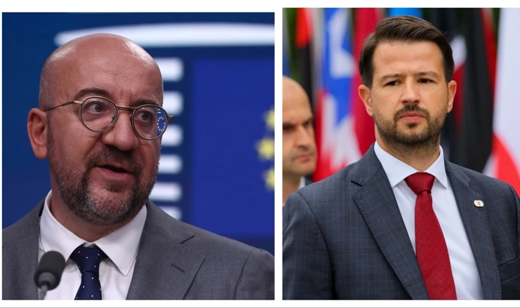 Charles Michel i Jakov Milatović