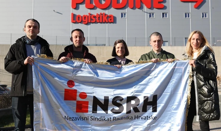 Konferencija za medije Nezavisnog sindikat radnika Hrvatske o Plodinama