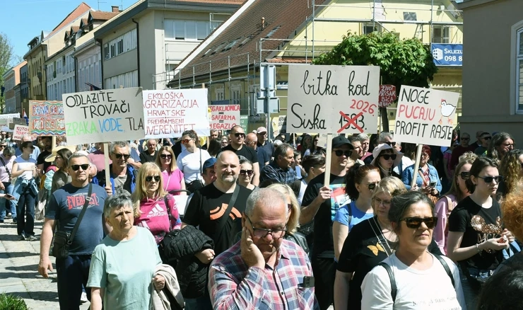 Prosvjed protiv izgradnje pogona