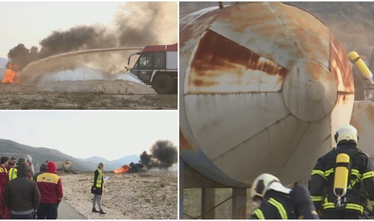 Zračna luka Dubrovnik - sigurnosna vježba