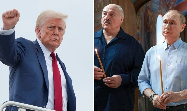 Donald Trump / Aleksandar Lukašenko / Vladimir Putin
