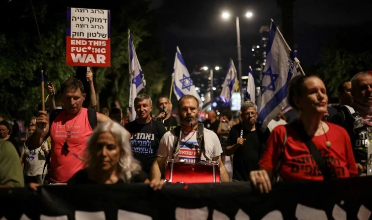 Prosvjed u Tel Aviv koji poziva na kraj rata 