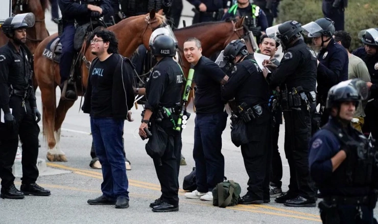 Nastavljeni prosvjedi u Los Angelesu