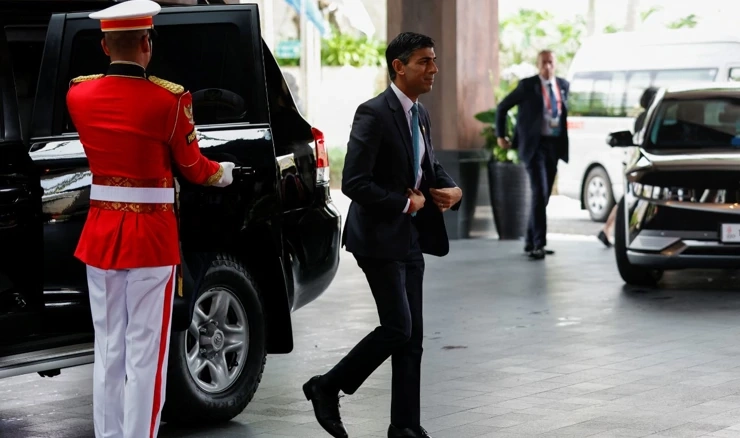 Britanski premijer Rishi Sunak stigao na summit G20