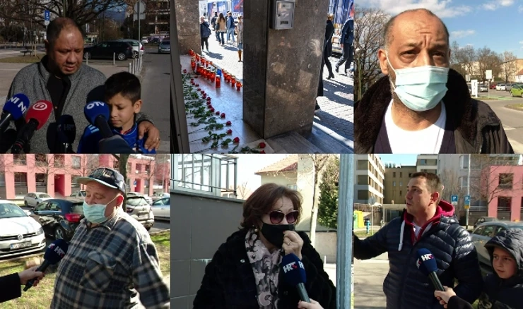 Građani se opraštaju od Milana Bandića