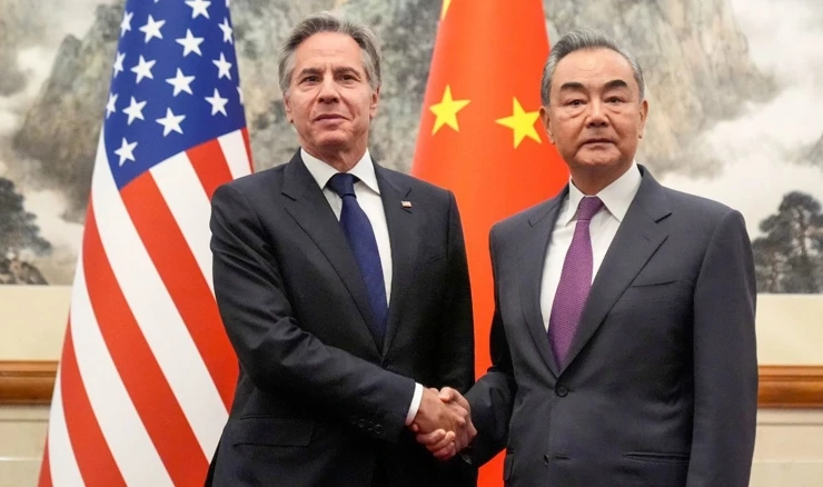 Antony Blinken i Wang Yi