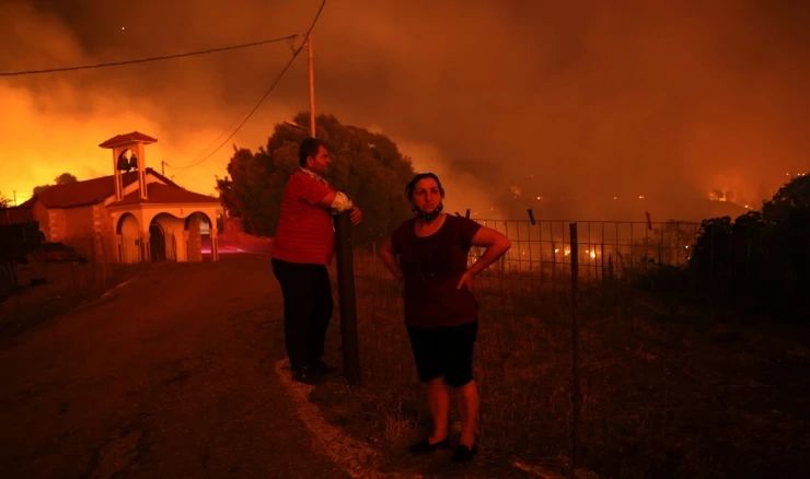 Šesti dan požara u Grčkoj, novi dan pakla 