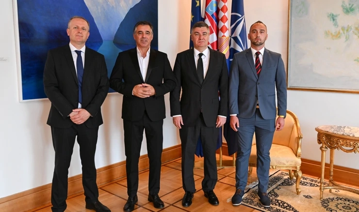 Predsjednik Milanović primio organizatore 27. Maratona lađa