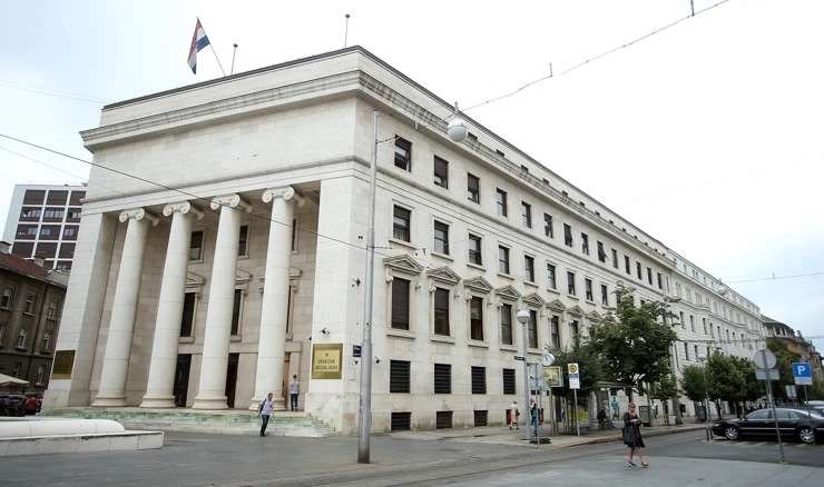Zgrada HNB-a u Zagrebu