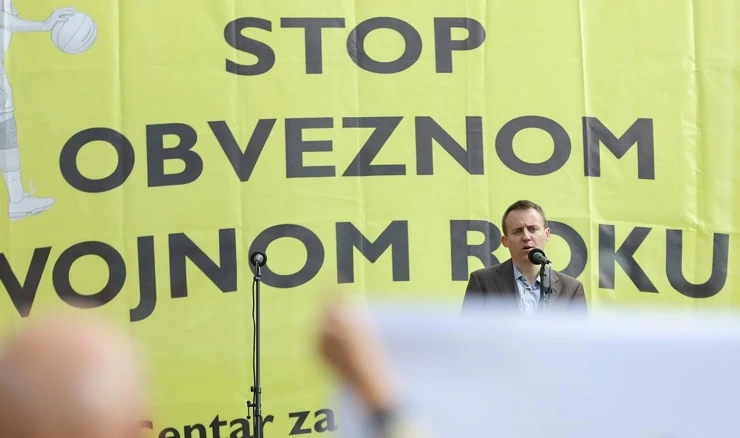 Prosvjed protiv obveznog vojnog roka