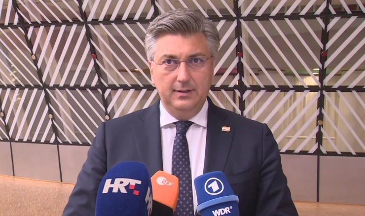 Premijer Andrej Plenković u Bruxellesu