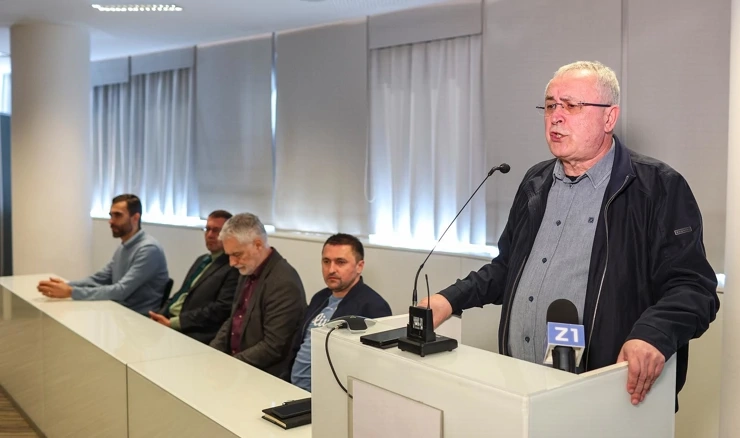 Konferencija za medije predstavnika sindikata javnih službi