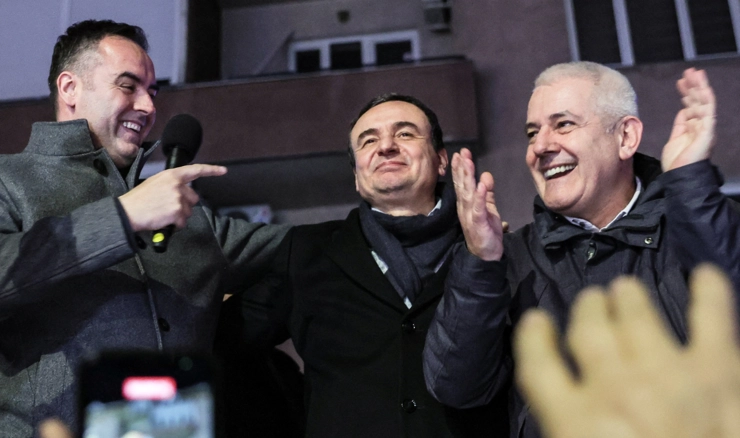 Albin Kurti nakon prvih rezultata izbora 