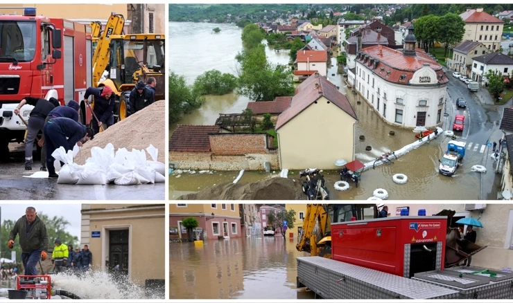Više od 2800 vatrogasaca angažirano zbog poplava