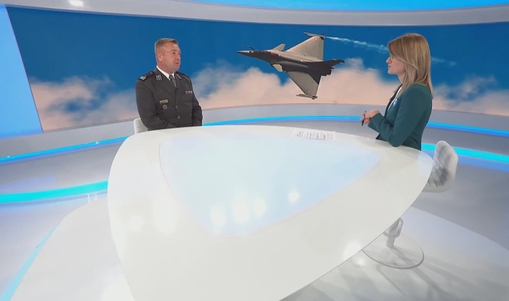 Brigadni general Michael Križanec o borbenim avionima