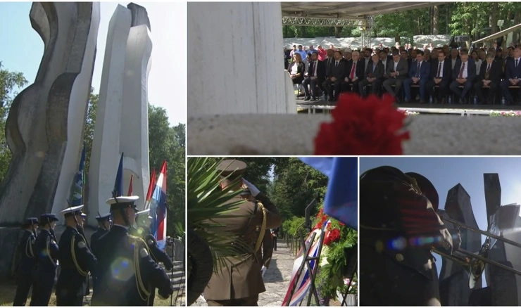 Obilježavanje Dana antifašističke borbe u Spomen-parku Brezovica