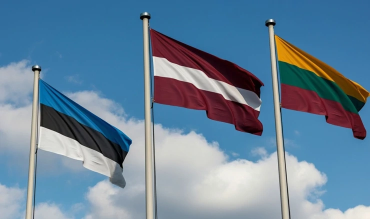 Zastave triju baltičkih država