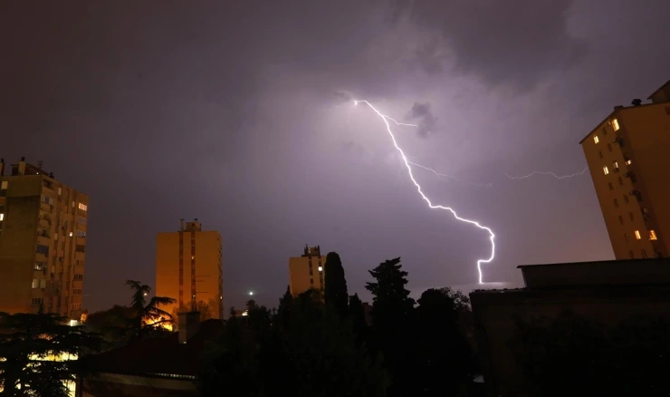 Moguće grmljavinsko nevrijeme