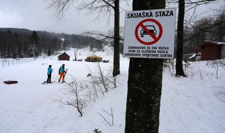Platak, skijaska staza na kojoj se dogodio incident