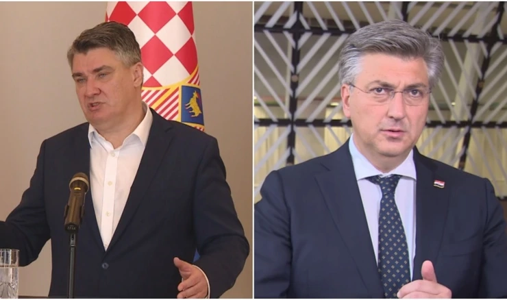 Zoran Milanović und Andrej Plenković