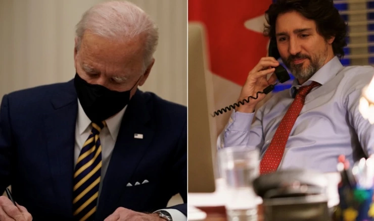 Biden i Trudeau