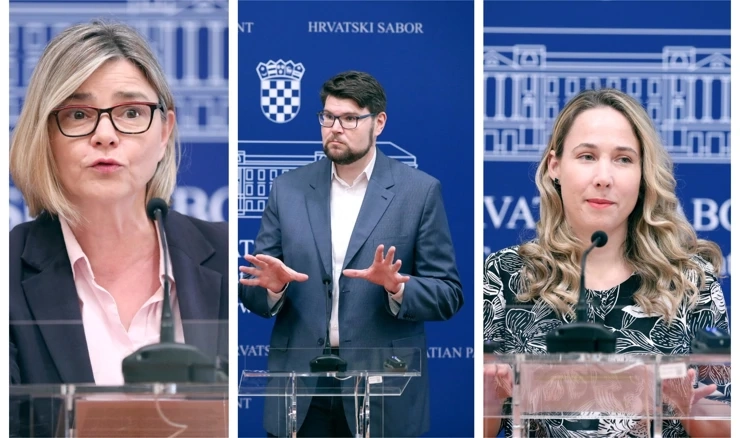 Sandra Benčić, Peđa Grbin, Marija Selak Raspudić
