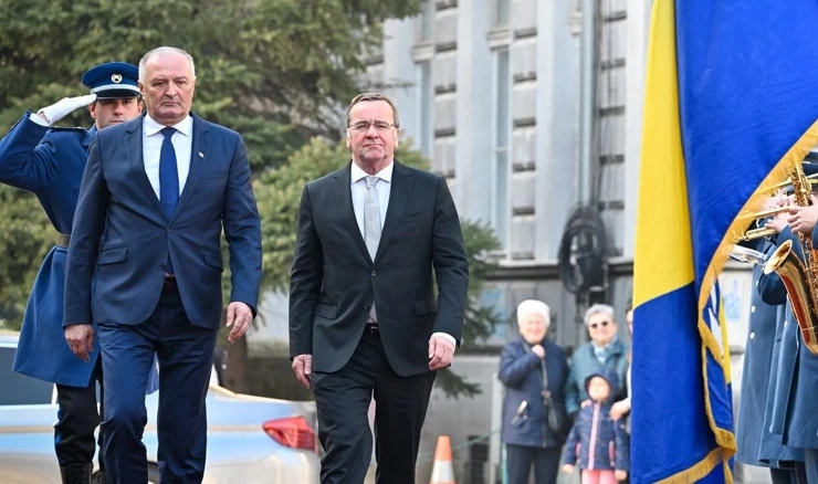 Pistorius u posjetu Sarajevu