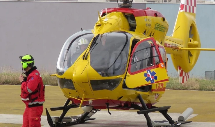 Hitna helikopterska služba, arhivska fotografija