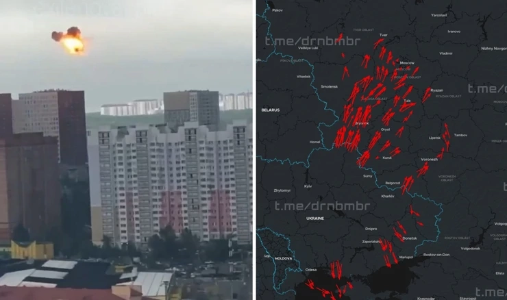 Novi ukrajinski napad na Moskvu
