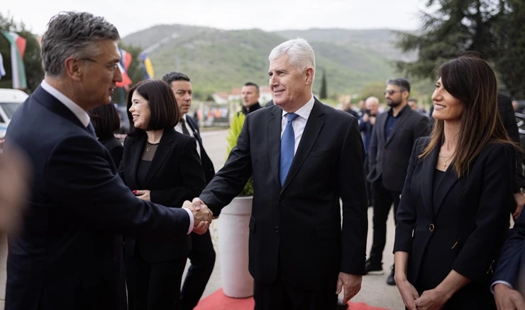 Potporu kandidaturi Darijane Filipović dao je i predsjednik HDZ-a Hrvatske Andrej Plenković