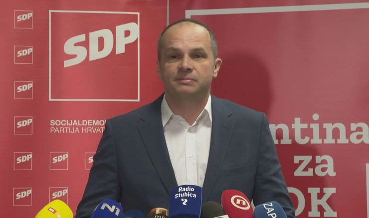 Predsjednik SDP-a Siniša Hajdaš Dončić 