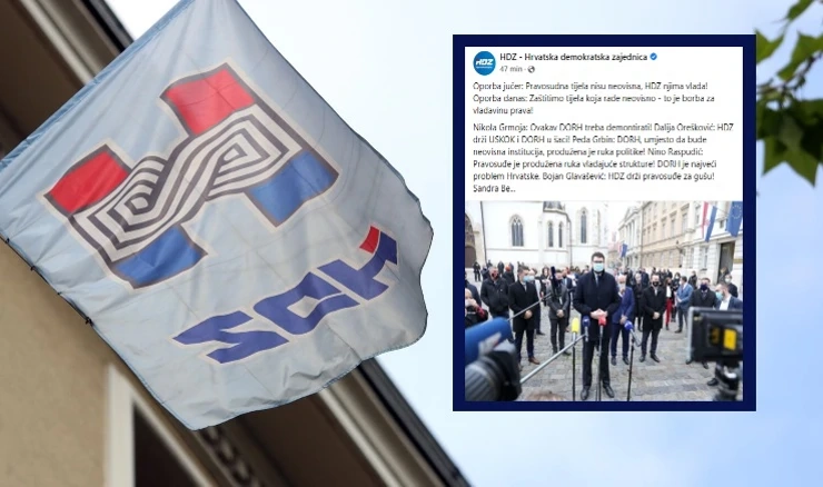 Hrvatska demokratska zajednica na Facebooku prozvala oporbu