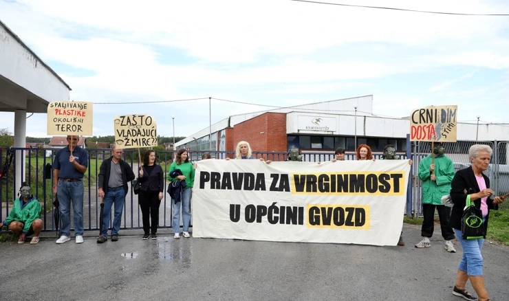 Prosvjed aktivista Zelene akcije