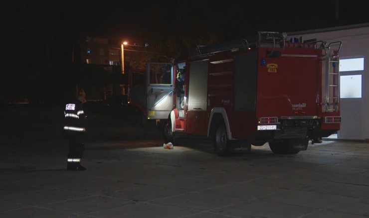 Požar u stambenoj zgradi u Zadru