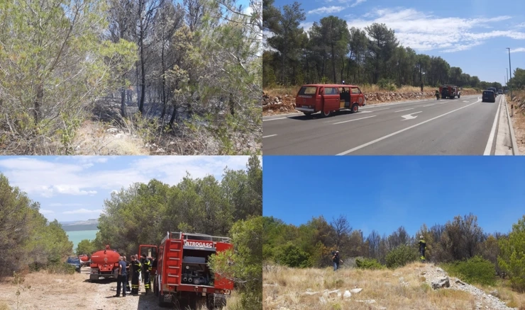 Požar kod Pakoštana