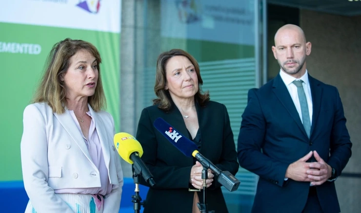  Konferencija "Uspostavljanje Barnahus modela u Hrvatskoj" Irena Guidikova, Irena Hrstić, Damir Habijan