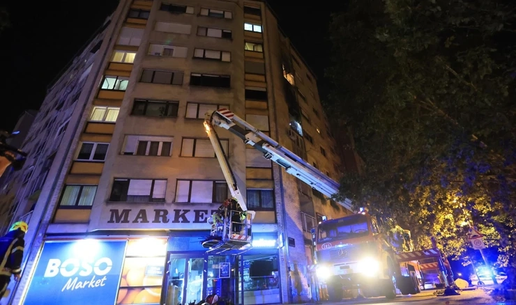 Požar u Ivanićgradskoj