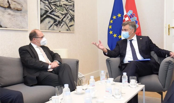 Schmidt und Plenković